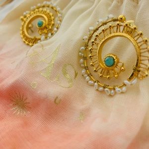 Gas Bijoux Calliope Earrings 24k Gold